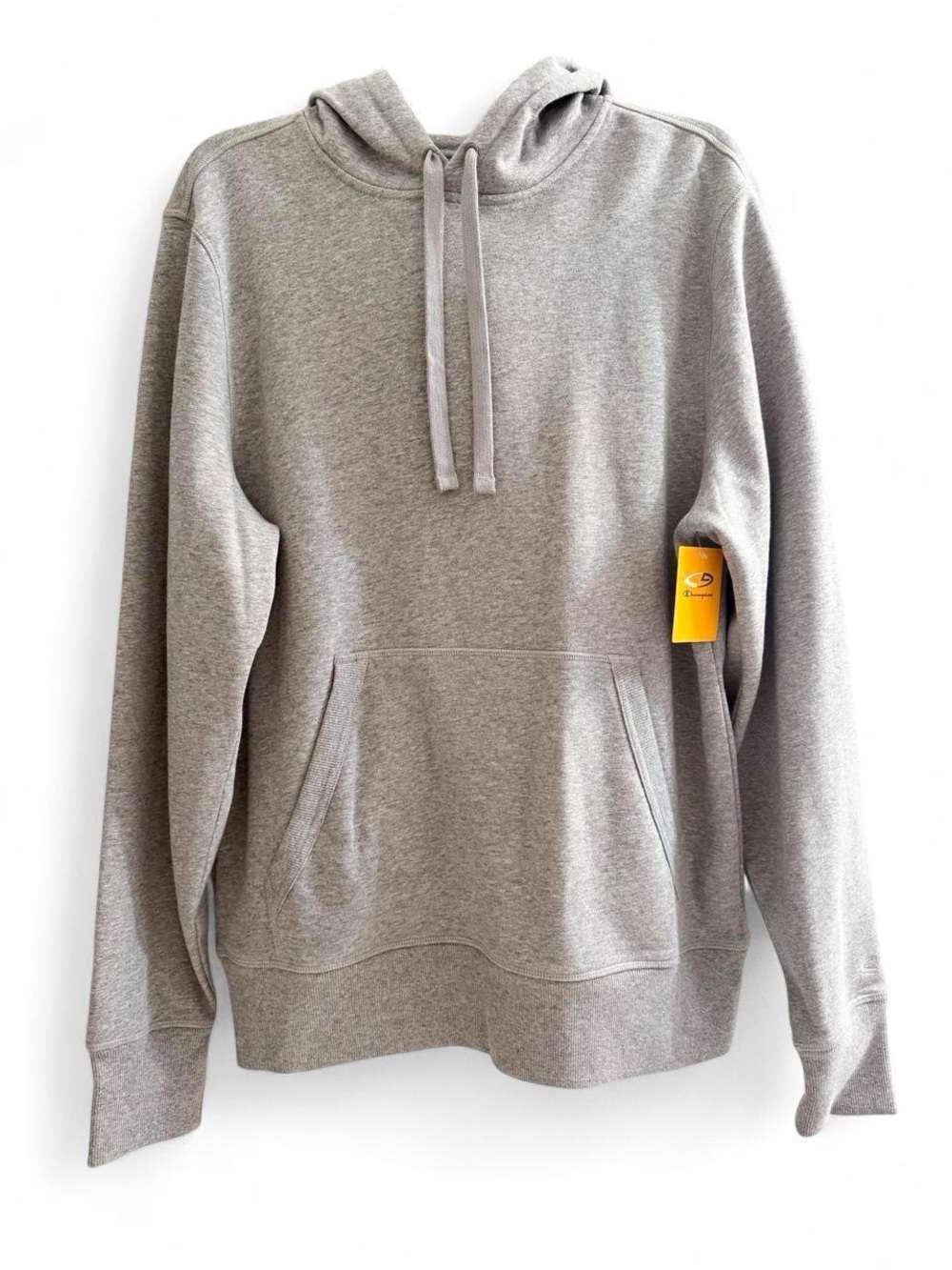 NWT mens Champion Gray Pullover Hoodie